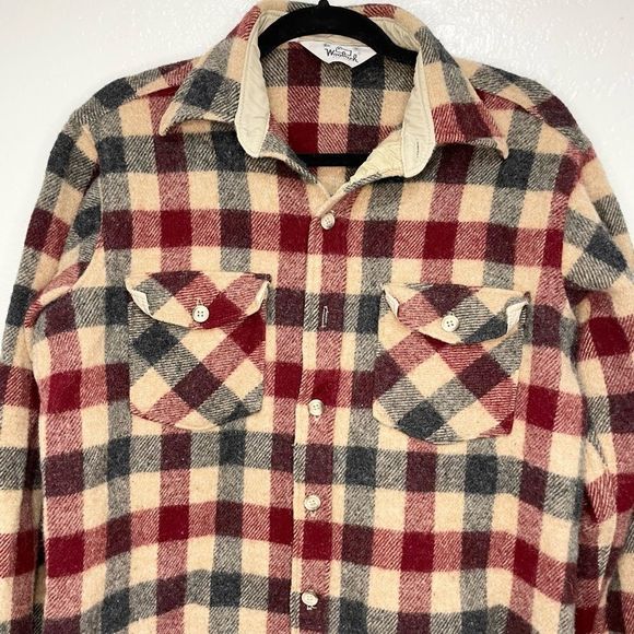 Vintage Woolrich Plaid Flannel - Picture 3 of 4